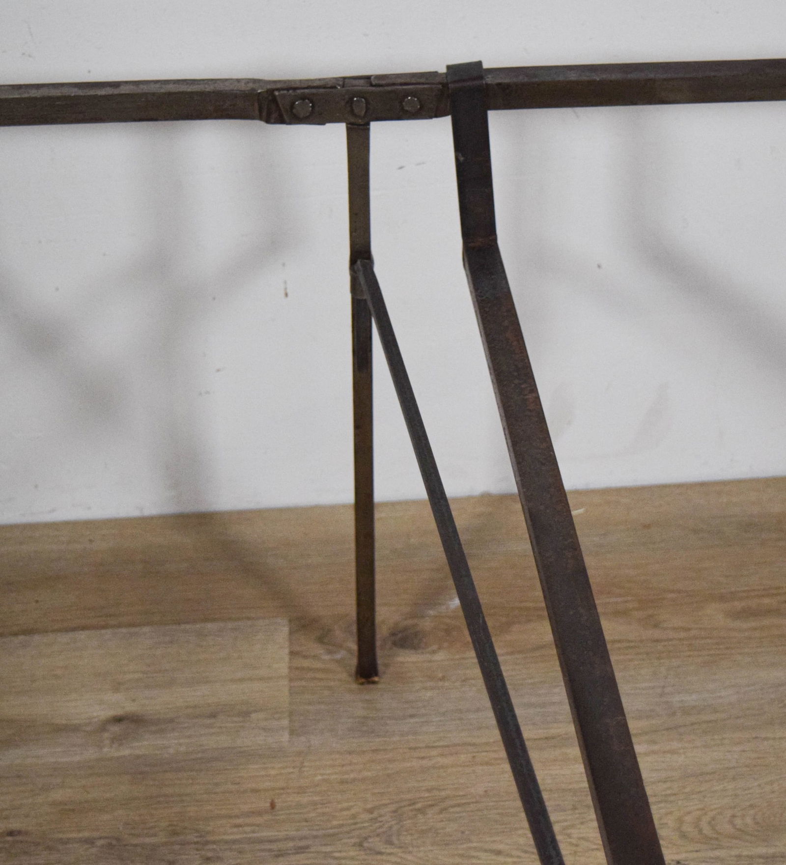 Wrought Iron Campaign Bed - 13