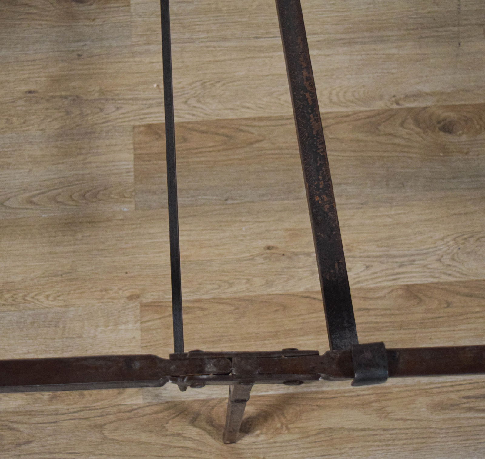 Wrought Iron Campaign Bed - 14