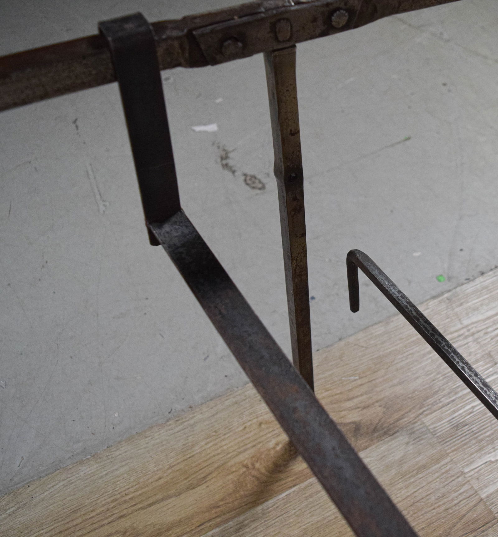 Wrought Iron Campaign Bed - 15