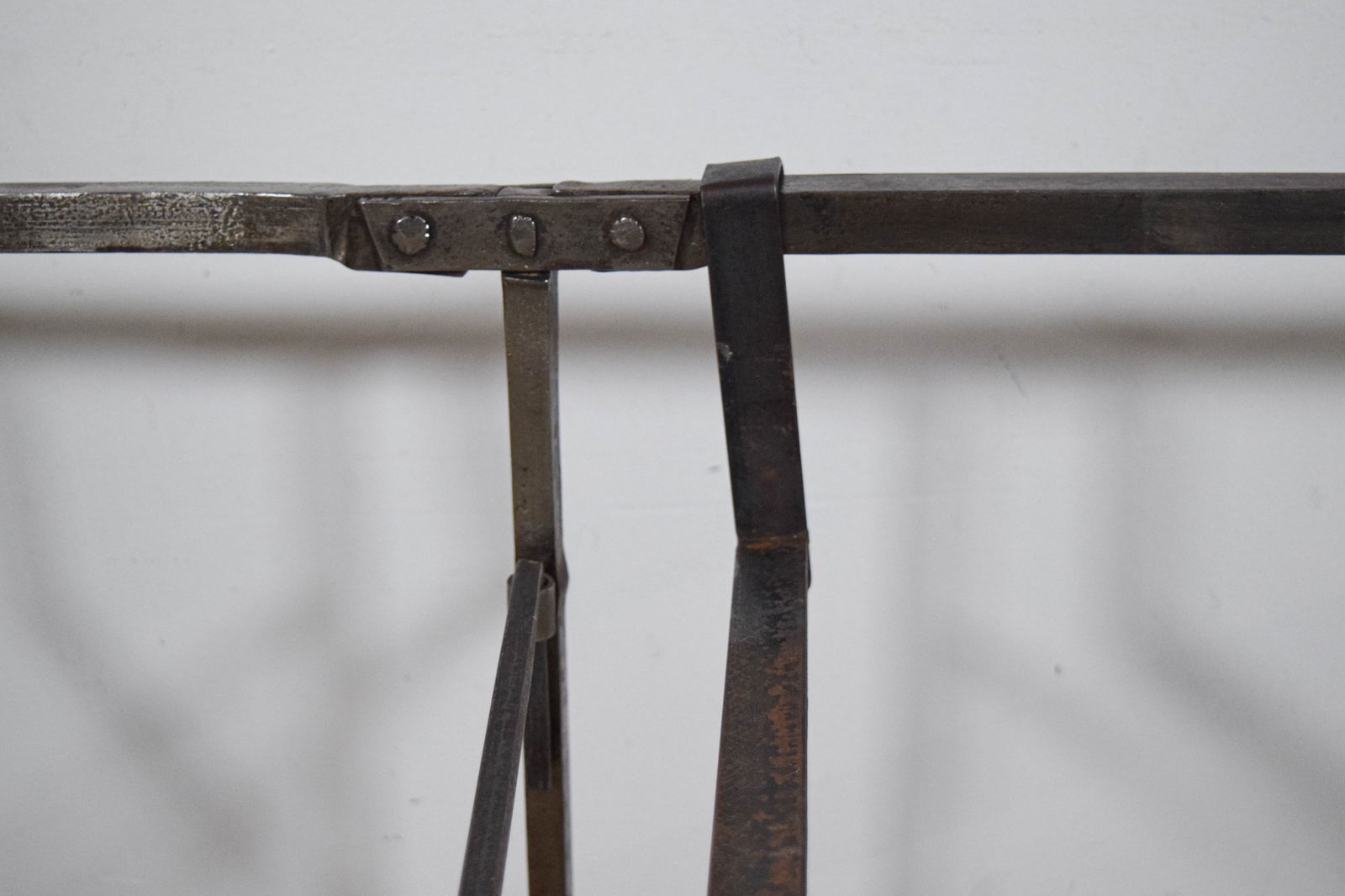 Wrought Iron Campaign Bed - 16