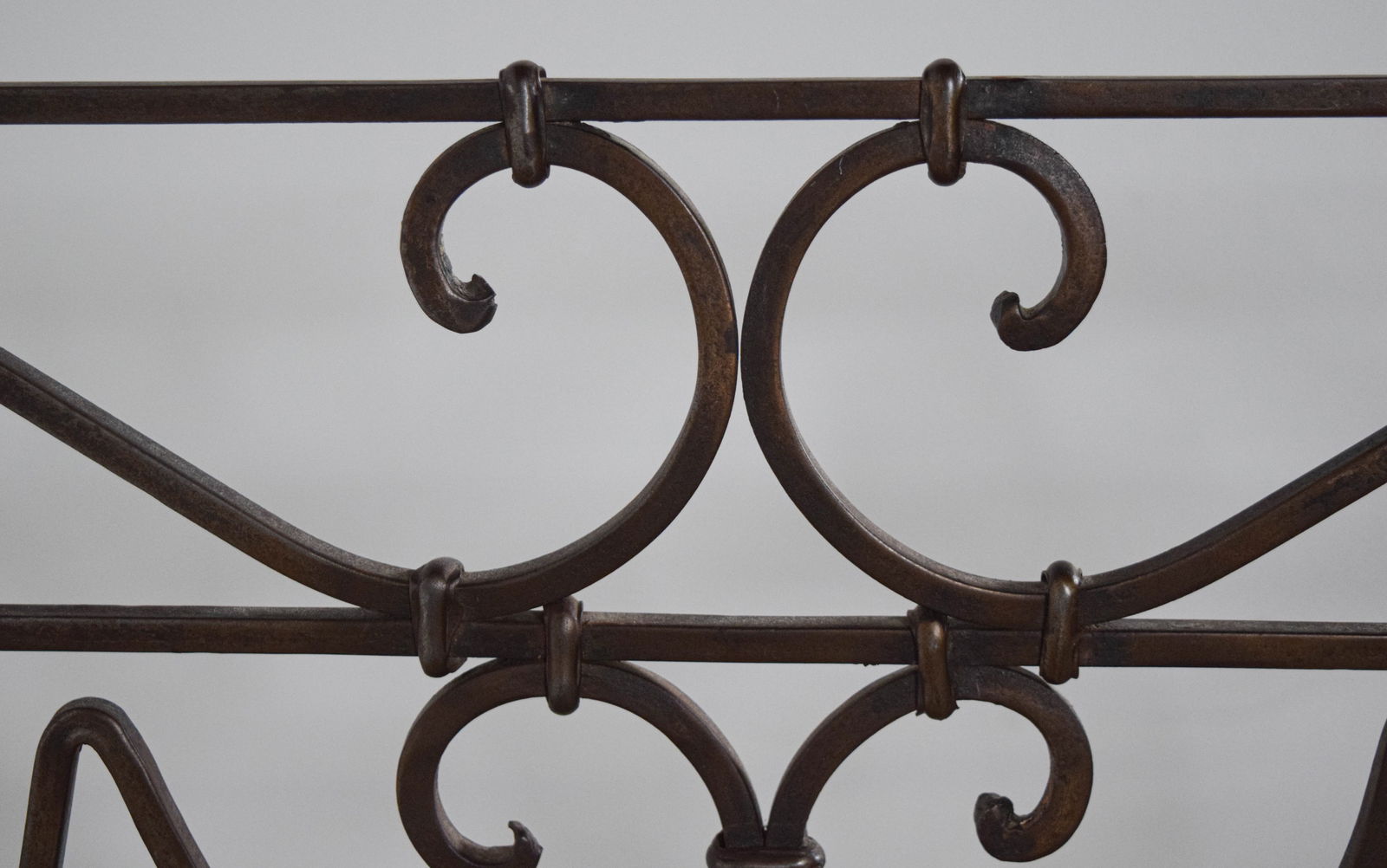 Wrought Iron Campaign Bed - 18