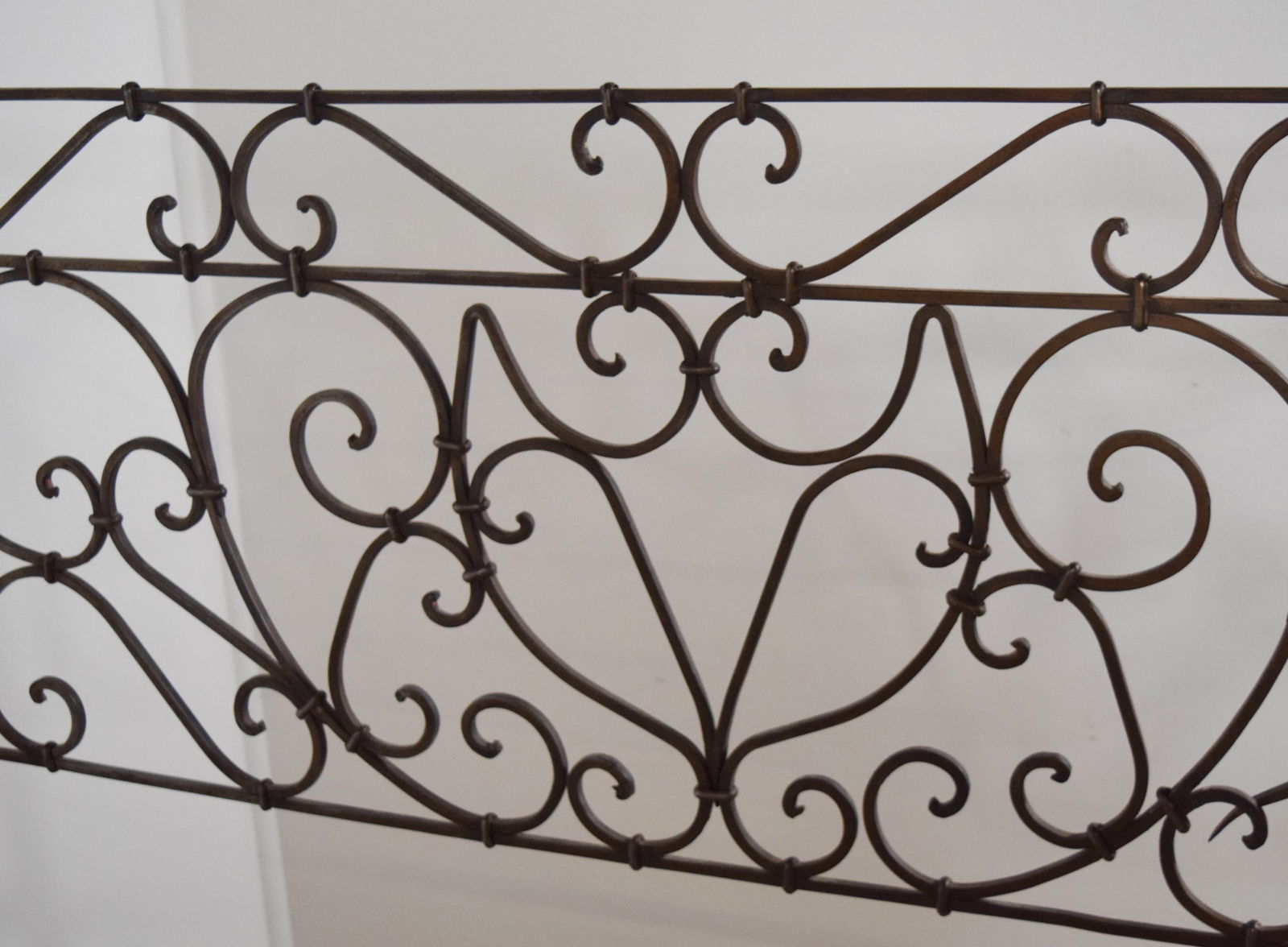 Wrought Iron Campaign Bed - 8
