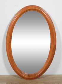 JS Danish Modern Oval Mirror