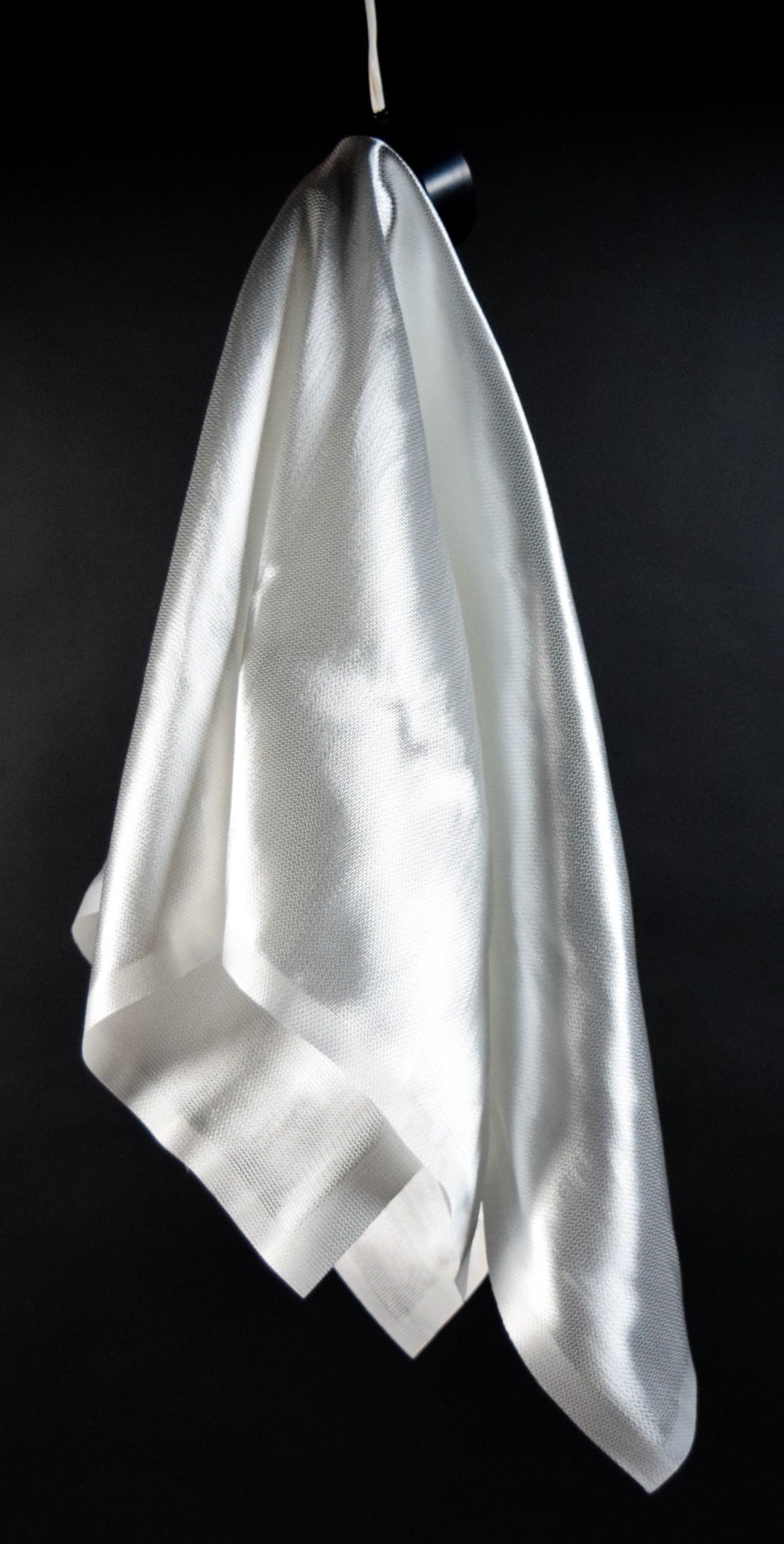 Van Nieuwenborg & Wegman Delight Lamp: Frans van Nieuwenborg and Martijn Wegman Delight lamp. Heat resistant glass fiber cloth with socket. With original box and papers. 24"L. Box with some wear, minor staining and discoloration to fabric.