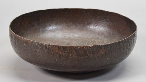 Dirk Van Erp Hammered Copper Bowl