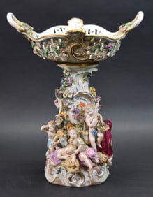 Meissen Figural Porcelain Centerpiece