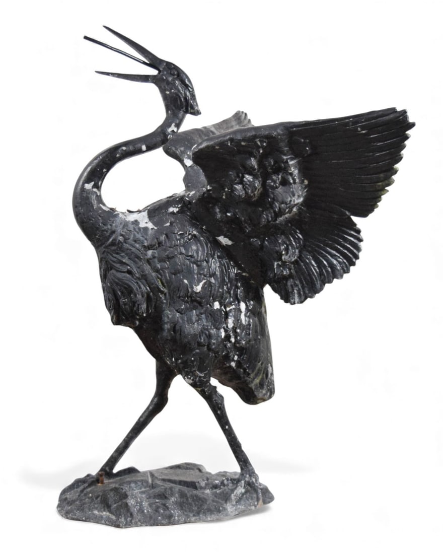 Fiske Style Egret Fountain (1 of 12)