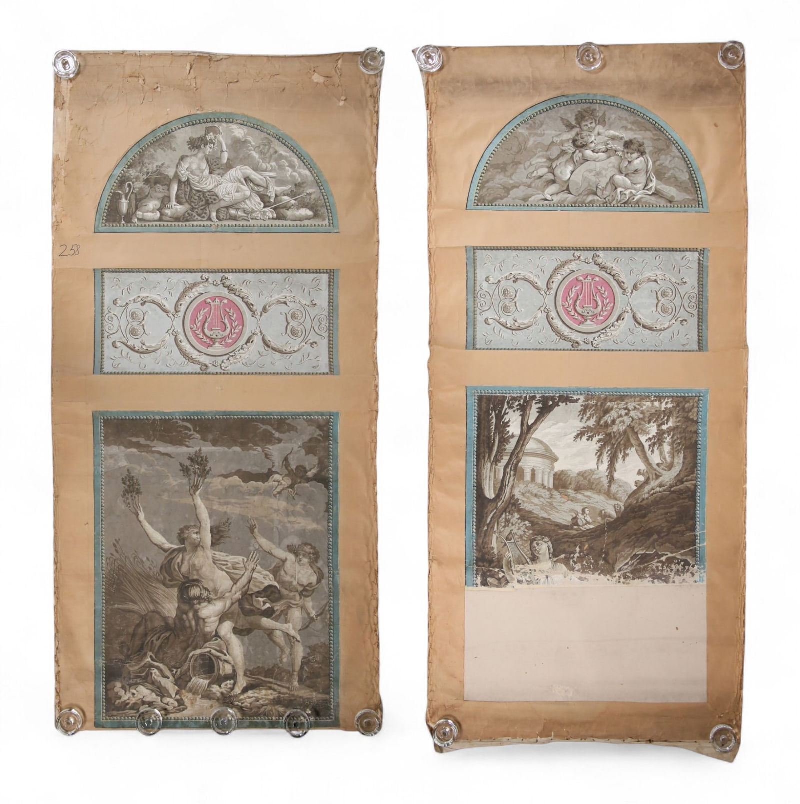 2 French Wallpaper Panels After Arthur et Robert (1 of 20)