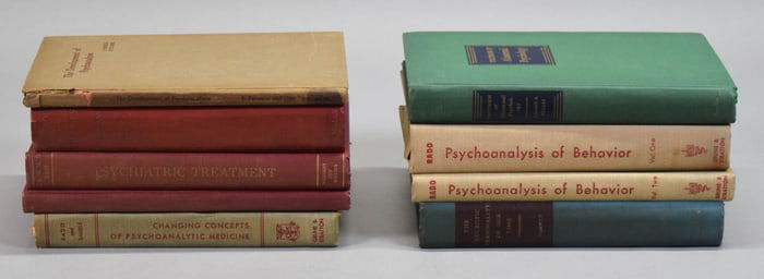 9 Psychology Books 1920s-1960s