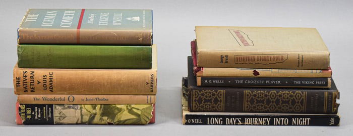 10 Books First & Early Editions Hemingway, Orwell