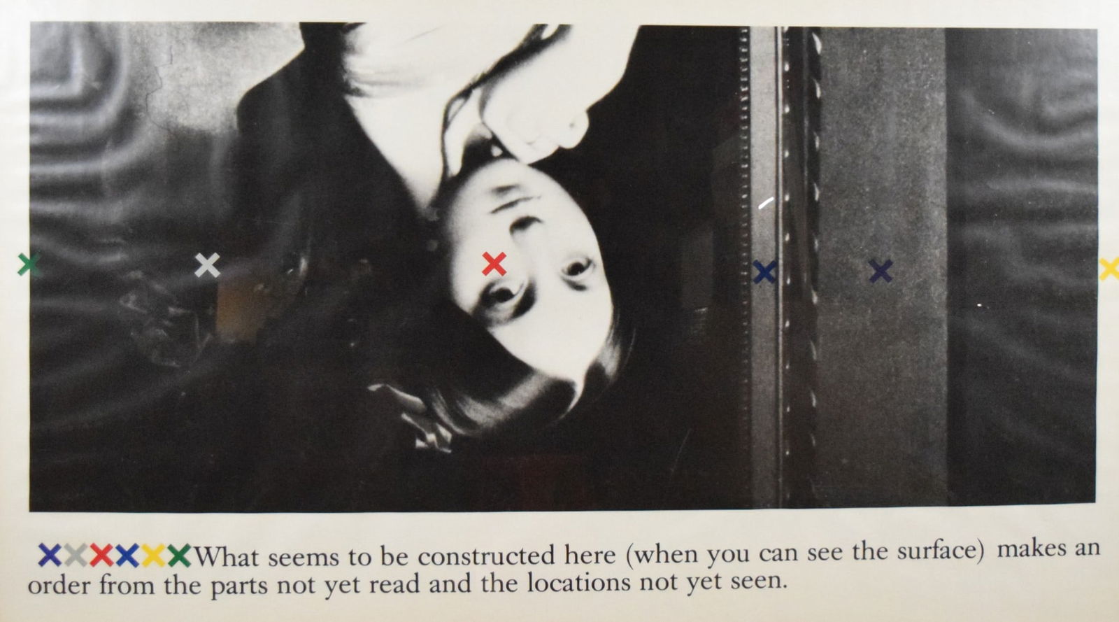 Joseph Kosuth Photograph With Decals Cathexis 40 (1 of 18)