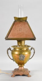 Edward Miller & Co. Kerosene Lamp