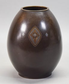 Japanese Bronze Vase