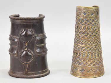 2 Tribal Anklets / Cuff