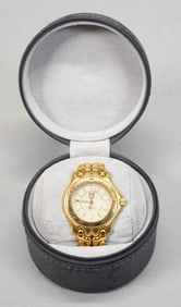 Tag Heuer Gold Plated S/EL Wrist Watch With Box