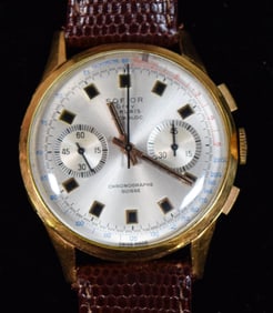 Sofior Grey 18k Gold Wrist Watch