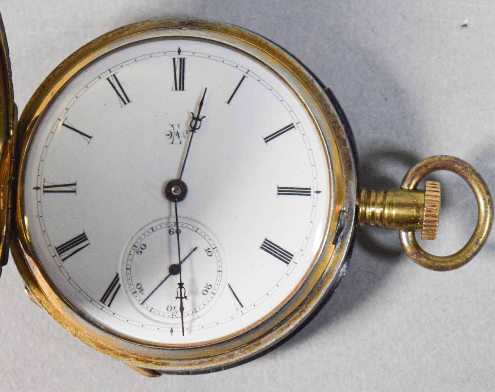 Elgin Gail Borden Hunting Case Pocket Watch (1 of 5)