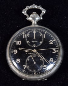 Lunser Alpina German Military Pocket Watch