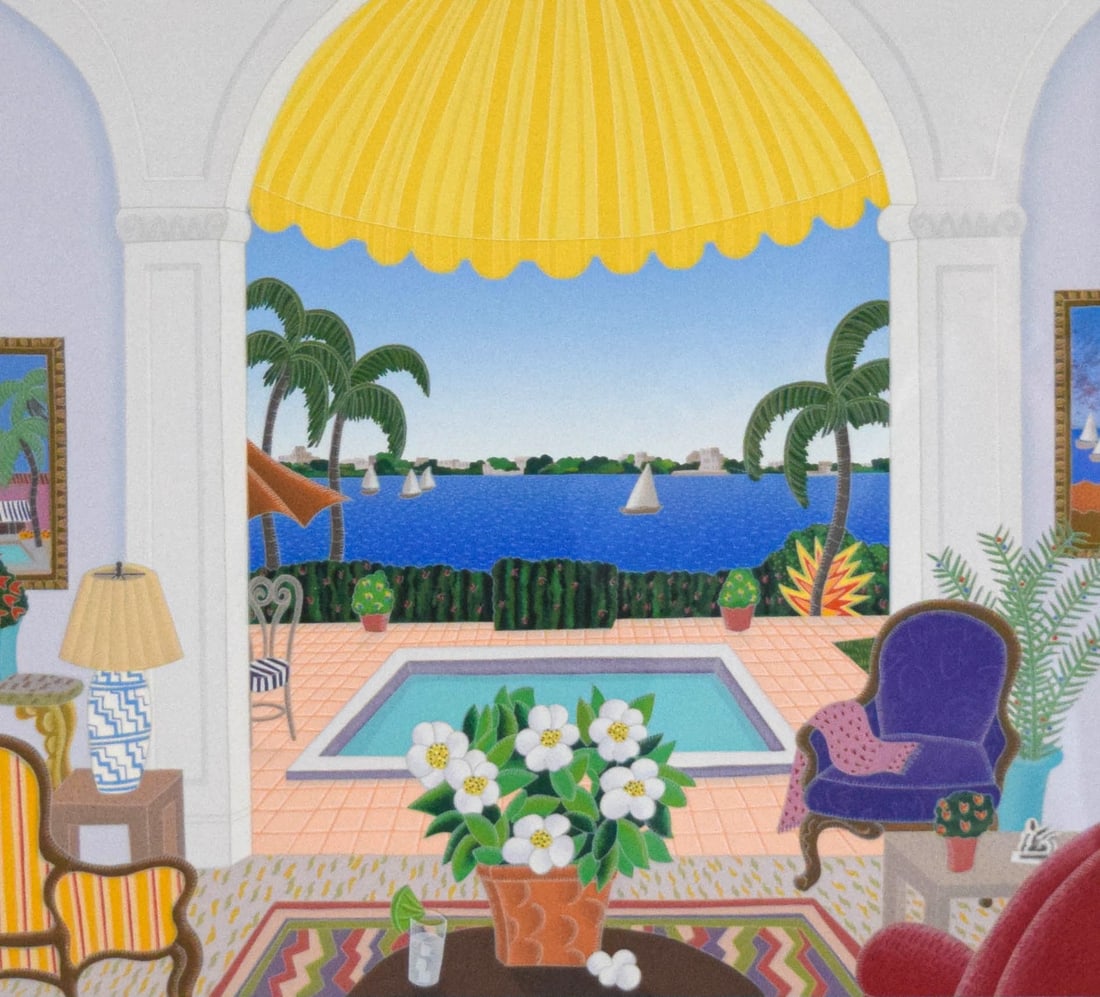 Thomas McKnight Screenprint North Lake Way (1 of 11)