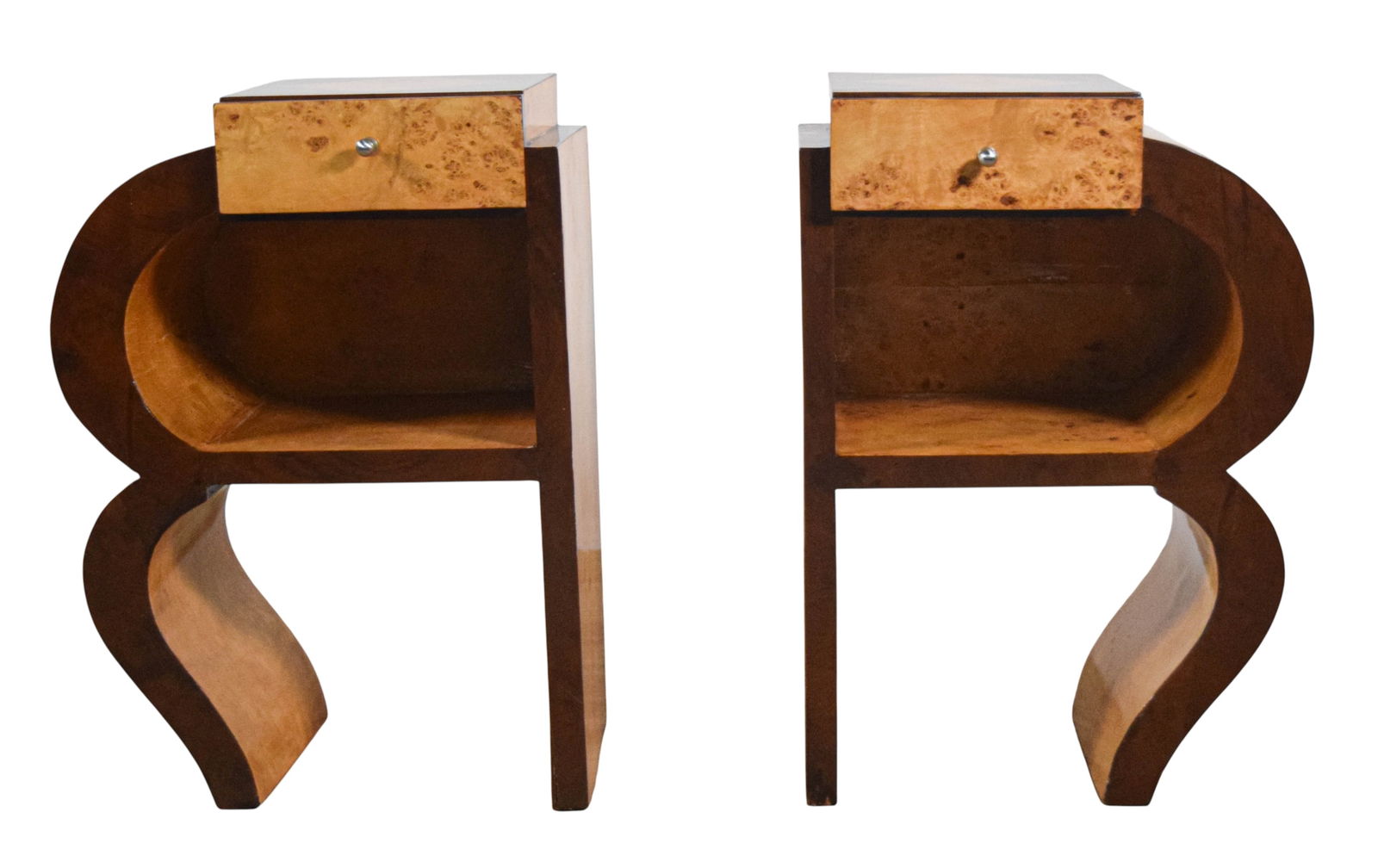 Pair of Art Deco Nightstands (1 of 18)