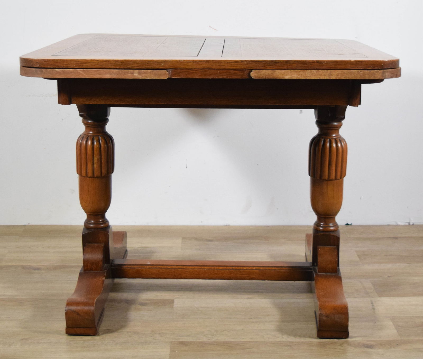 Oak Draw Leaf Pub Table - 3
