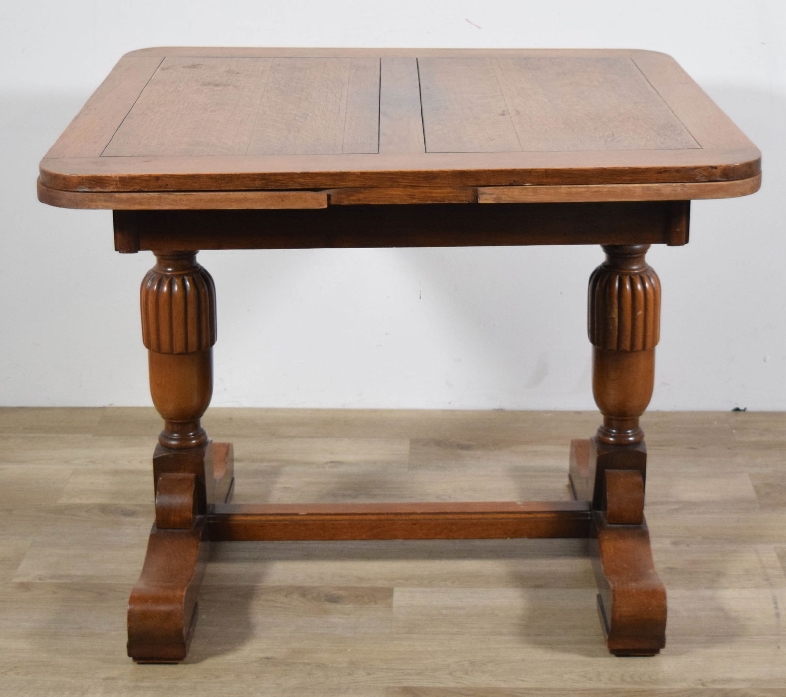 Oak Draw Leaf Pub Table - 5