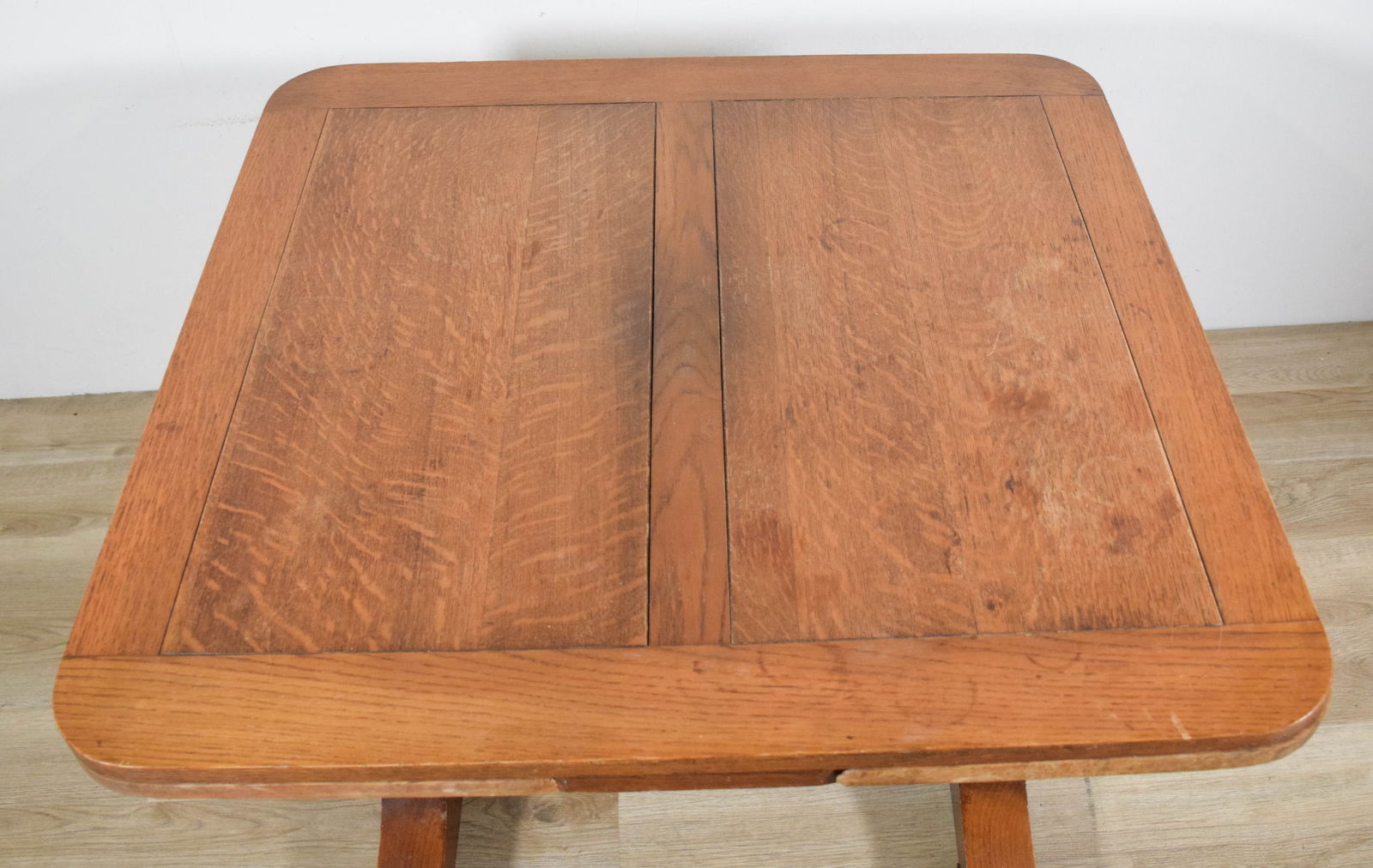 Oak Draw Leaf Pub Table - 7