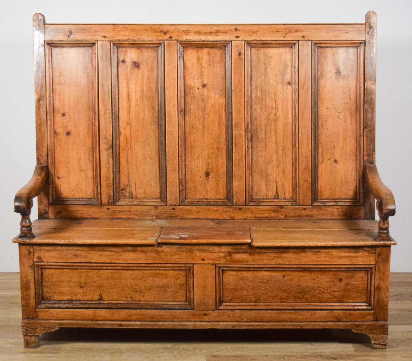 Pine Settle Bench - 2