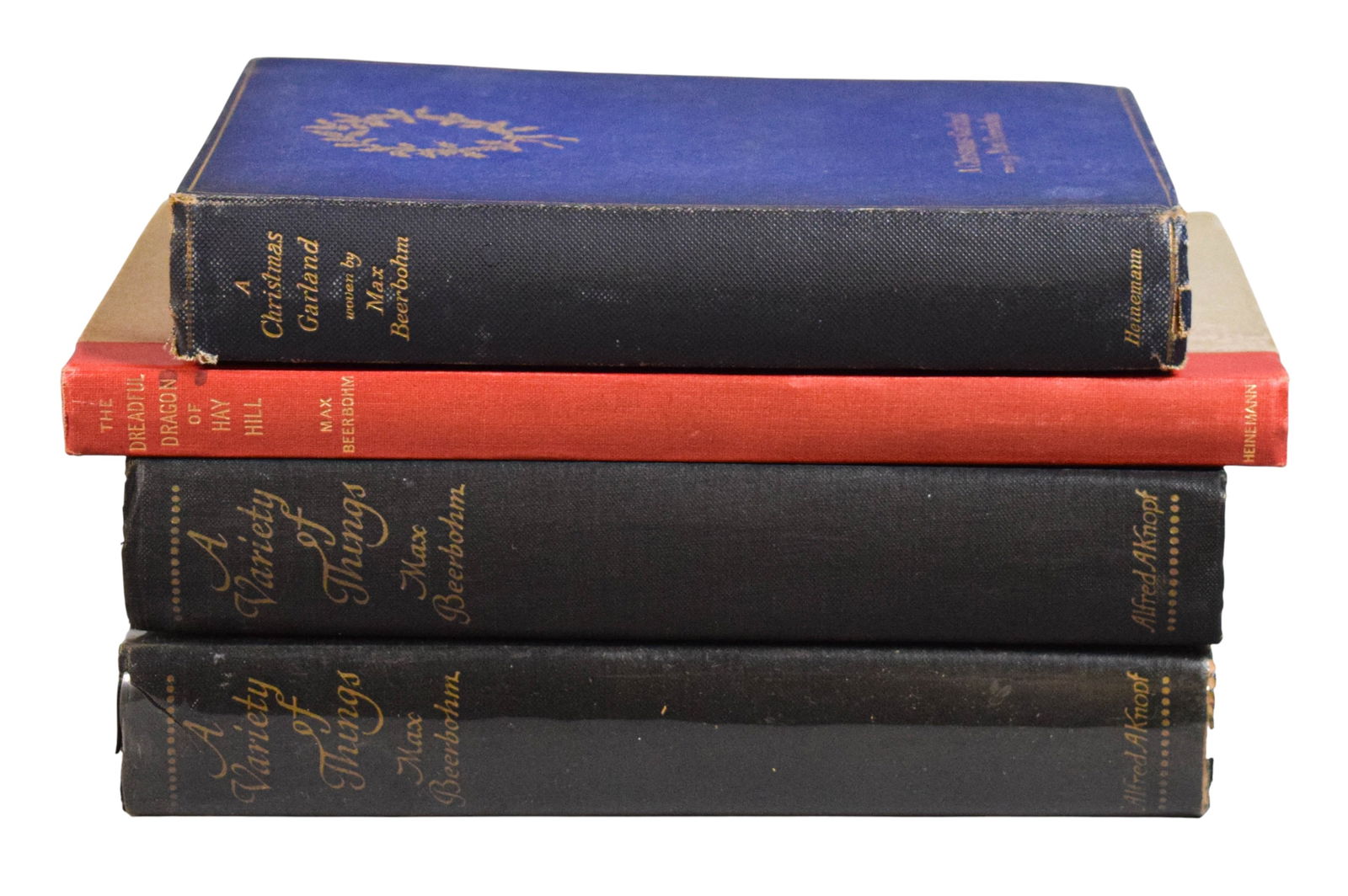 4 Max Beerbohm Books First & Early Editions (1 of 16)
