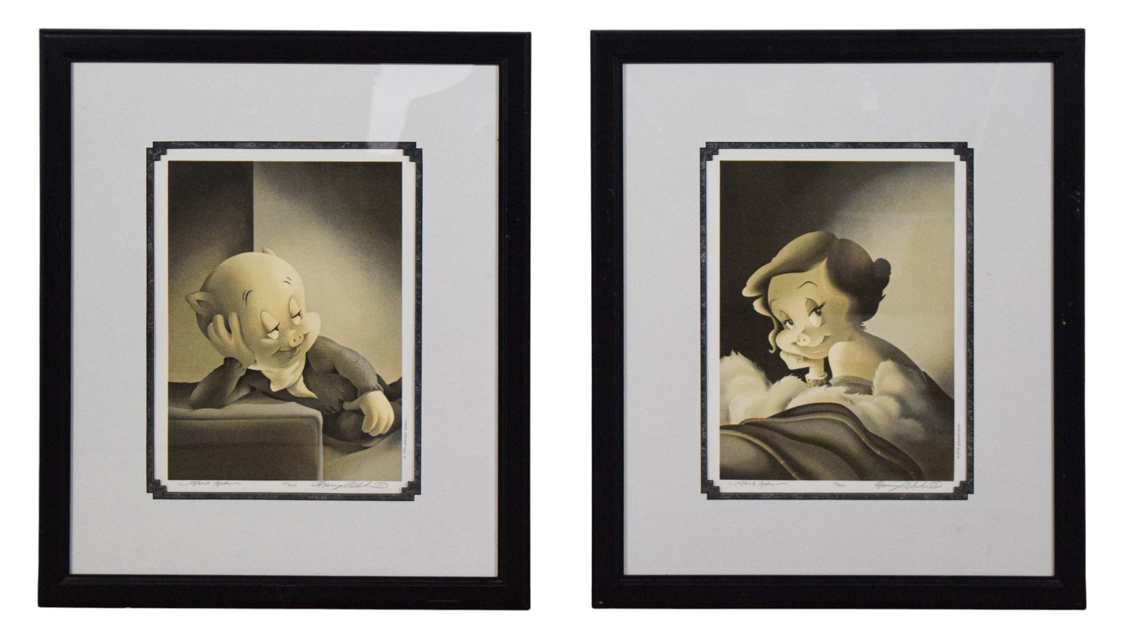 2 Harry Sabin & Alan Bodner Lithographs (1 of 15)