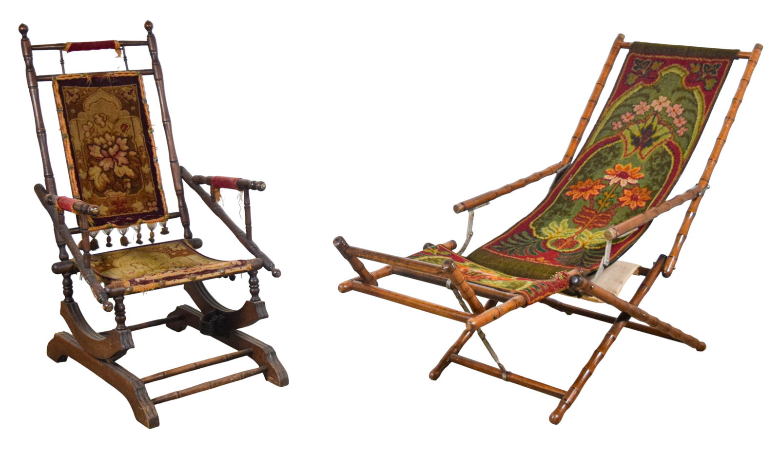 Victorian Garden Chair & Eastlake Style Rocker (1 of 18)