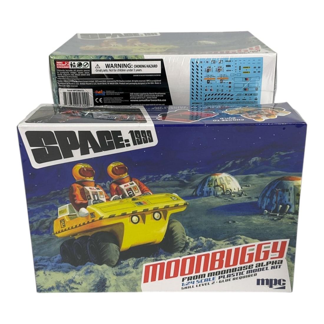 4 MPC Space: 1999 Moonbuggy 1:24 Scale Model Kits (1 of 5)