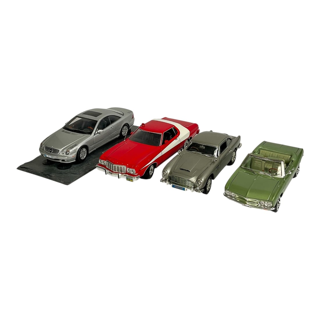 4 1:18 Scale Cars Incl Starsky & Hutch Torino (1 of 14)