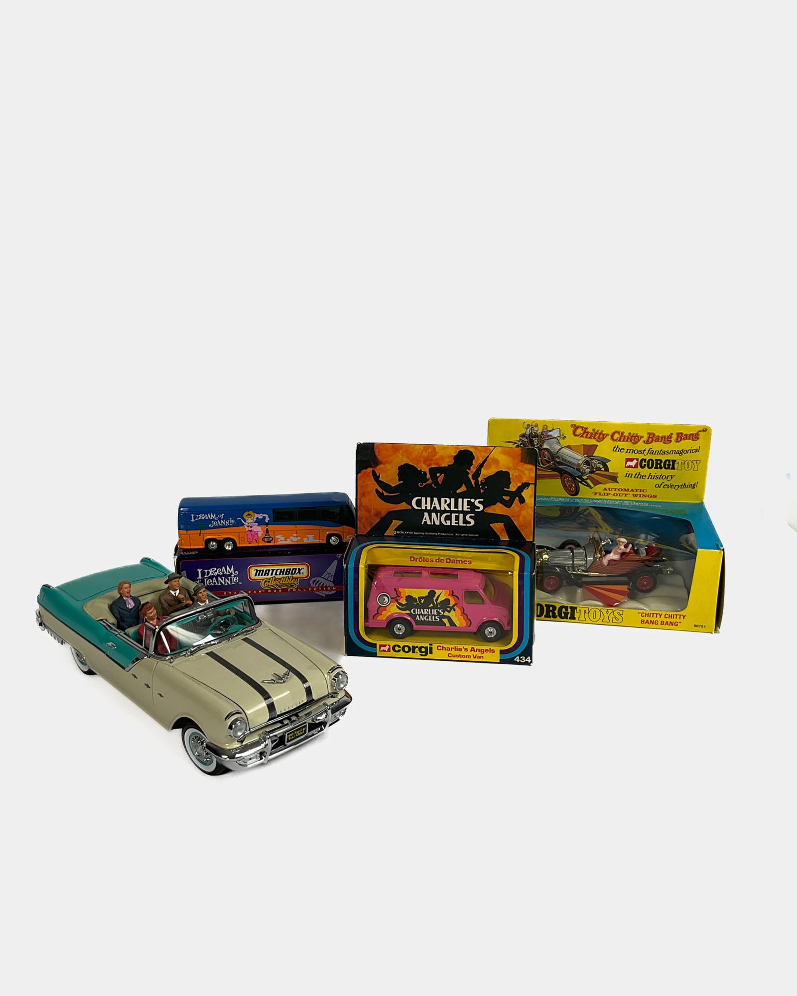 Group of TV Collectibles Incl I Love Lucy Pontiac (1 of 8)