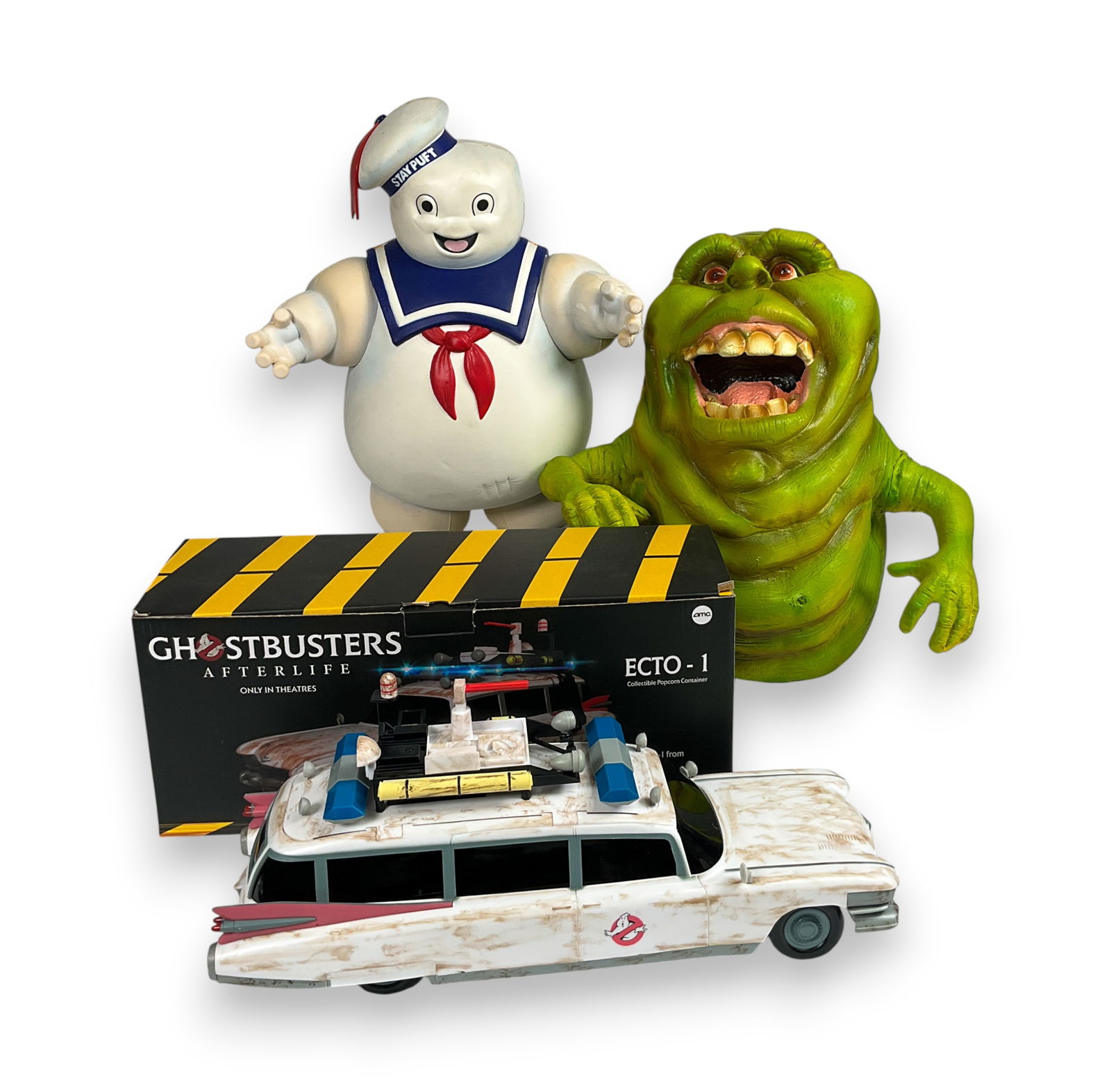 Ghostbusters Slimer Maquette & Marshmallow Man (1 of 14)