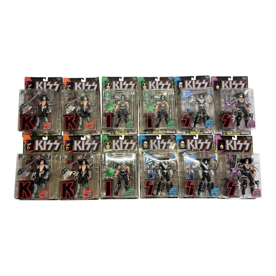 12 McFarlane Toys KISS Ultra-Action Figures 1997 (1 of 10)