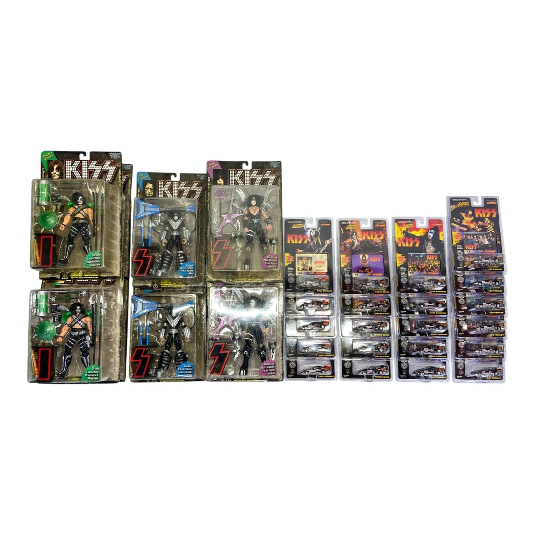 McFarlane Toys & Johnny Lightning KISS Action Figure & Die-Cast Collection 1997-1999 (1 of 12)