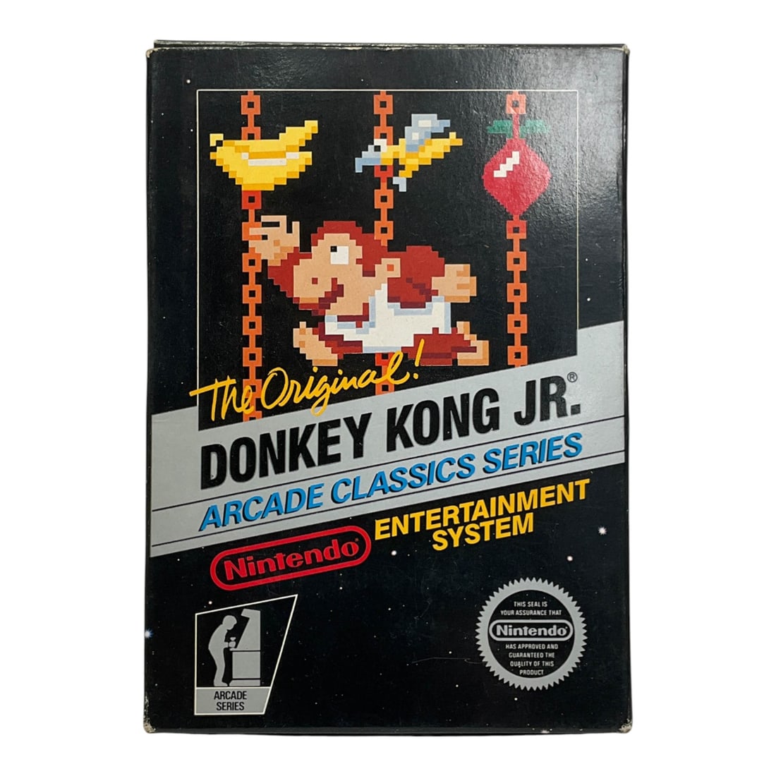 Nintendo Donkey Kong Jr. NES Video Game, Arcade Classics Series, c. 1985 (1 of 4)