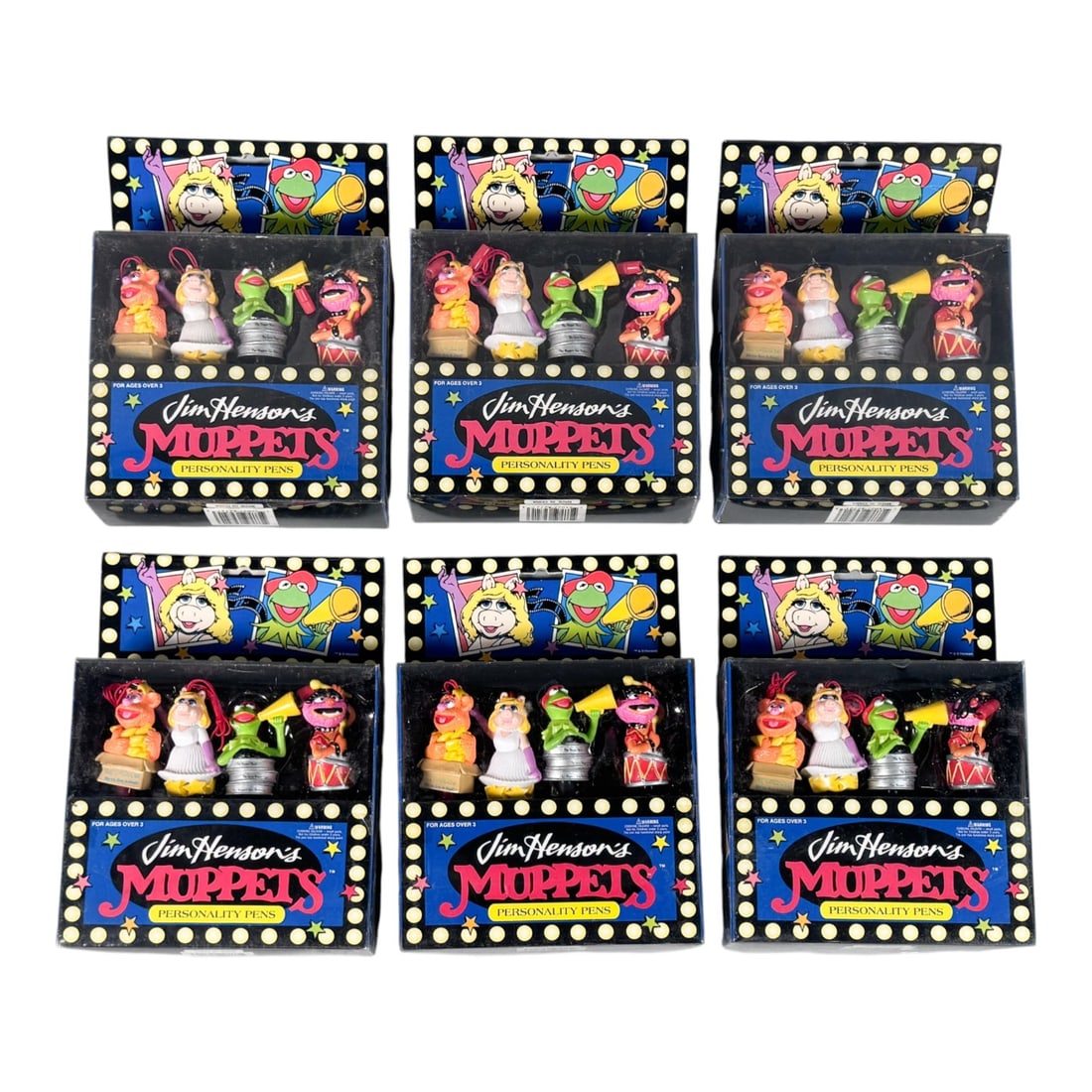 6 Jim Henson's Muppets Personality Pen Sets (1 of 4)