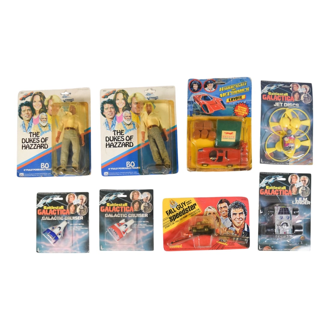 8 Vintage TV Toys Incl Bo Dukes of Hazzard (1 of 8)