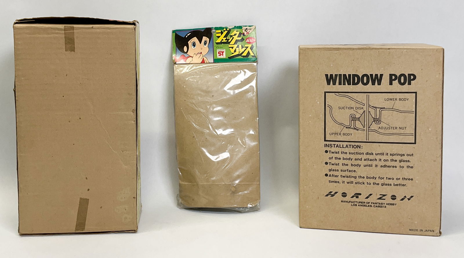 3 Yonezawa, Horizon, and Popy Astro Boy and Jetter Mars Japanese Vinyl Figure Collection, c. (1 of 4)