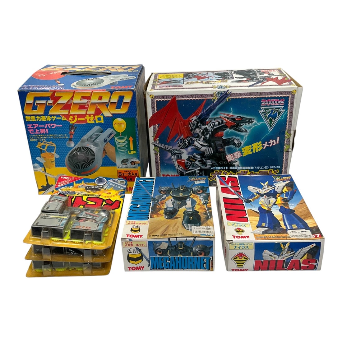 7 - TOMY Vintage Japanese Toy and Model Kit Collection Featuring Zoids Gun-Galad and Z-Knight (1 of 12)