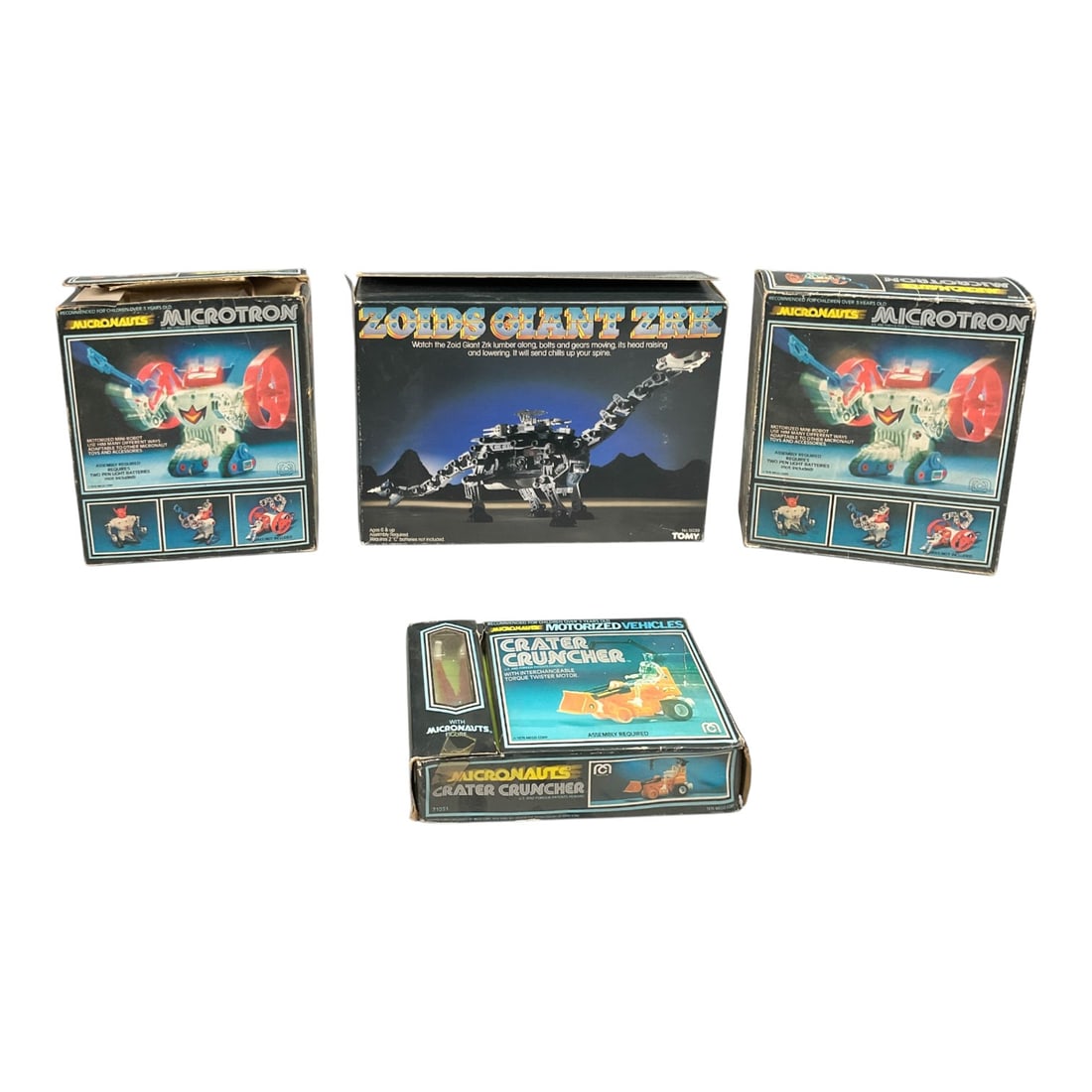 4 - Mego Micronauts and Tomy Zoids Motorized Toy Kit Collection, c. 1976 (1 of 7)