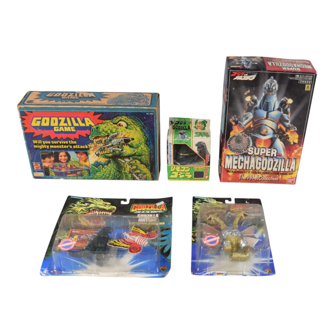 Mattel, Bandai, Yutaka, and Trendmasters Godzilla Collectible Toy and Game Group, 1978-1994 (1 of 11)