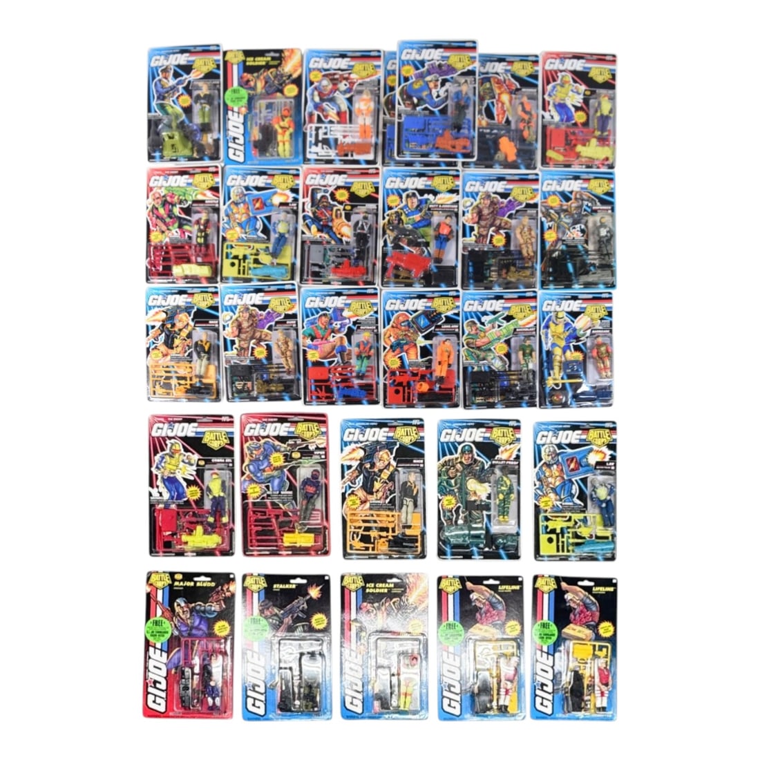 29 Hasbro G.I. Joe Battle Corps Action Figure Collection, circa 1992-1993 (1 of 20)