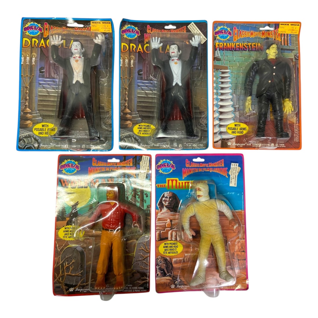 5 Universal 1986 Classic Movie Monster Action Figure Collection (1 of 13)