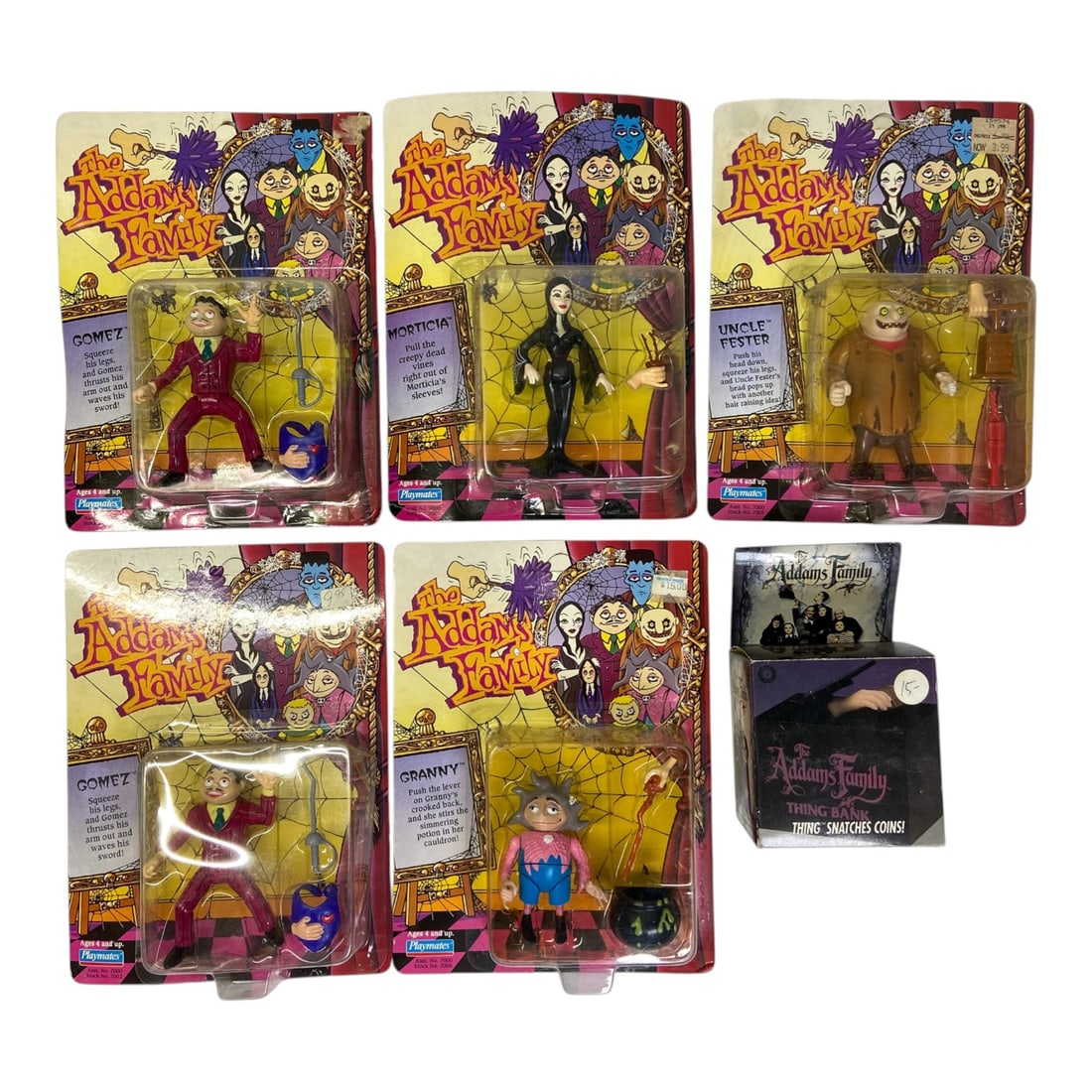 The Addams Family Action Figures & Thing Bank (1 of 9)
