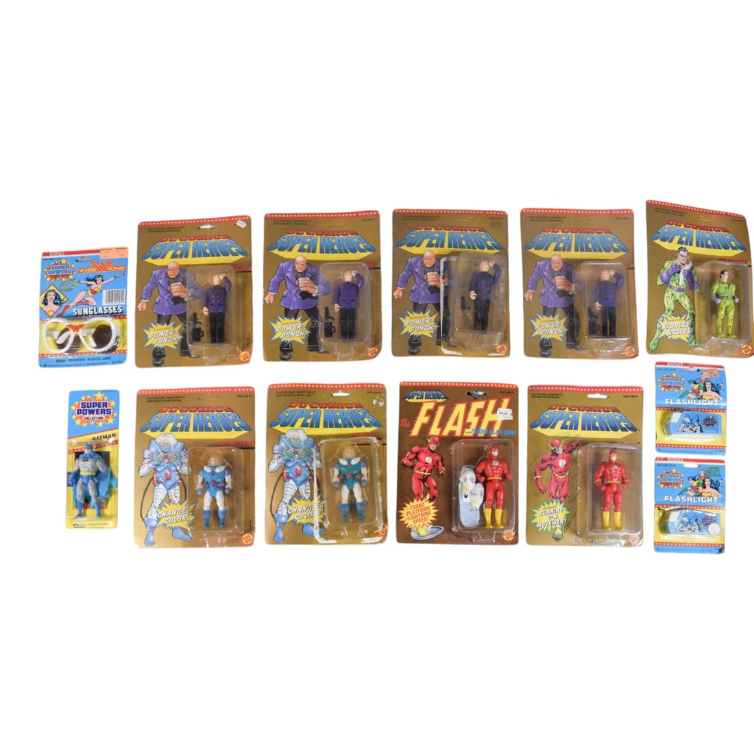 Toy Biz and Kenner DC Comics Super Heroes and Super Powers Action Figure Collection, c. 1984-1989 (1 of 11)