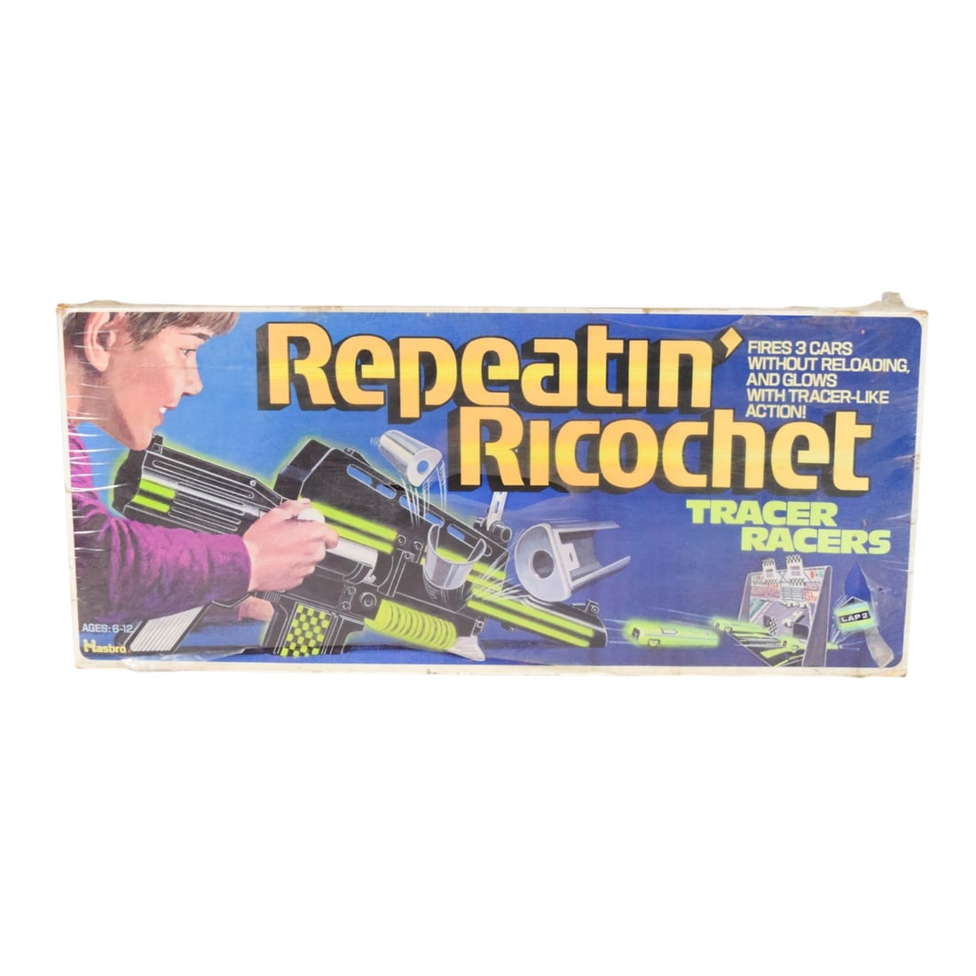 Hasbro Repeatin Ricochet Tracer Racers Toy Set, Model 6750, 1977 (1 of 7)