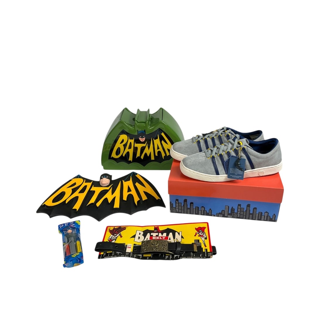 Batman Memorabilia Incl Morris Batman Belt & Shoes (1 of 15)